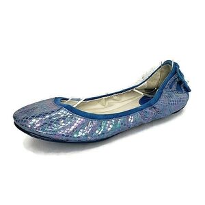 COLE HAAN Maria Sharapova RAINBOW Iridescent Flats